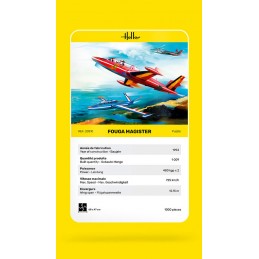 Fouga Magister Puzzle, 1000 Heller pieces Heller 20510 - 4