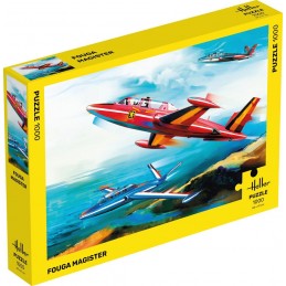 Fouga Magister Puzzle, 1000 Heller pieces Heller 20510 - 1