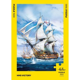 Puzzle bateau HMS Voctory, 1500 pièces Heller Heller 20897 - 2