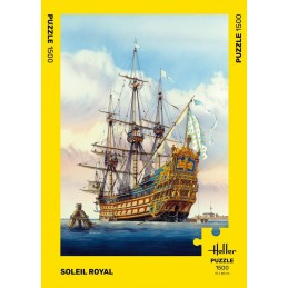 Puzzle bateau Soleil Royal, 1500 pièces Heller Heller 20899 - 2