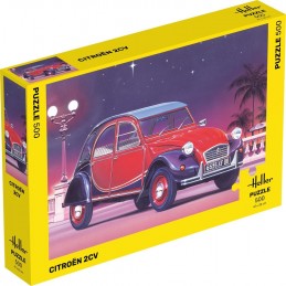 Puzzle Citroën 2CV, 500 pièces Heller Heller 20766 - 1
