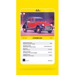 Puzzle Citroën 2CV, 500 pieces Heller Heller 20766 - 4