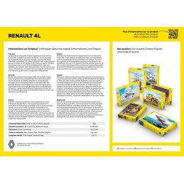 Puzzle Renault 4L, 500 pièces Heller Heller 20759 - 2