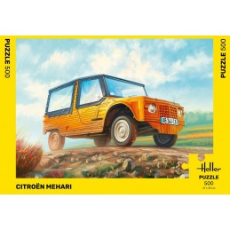 Puzzle Citroën Mehari, 500 pièces Heller Heller HEL-20760 - 2
