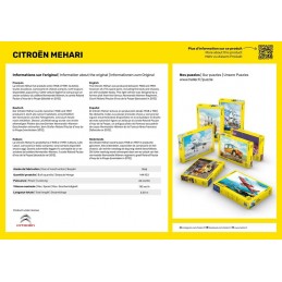 Puzzle Citroën Mehari, 500 pièces Heller Heller HEL-20760 - 3
