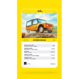 Puzzle Citroën Mehari, 500 pièces Heller Heller HEL-20760 - 4