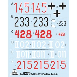 Char Panther Ausf.A 1/35 Italeri Italeri I270 - 3