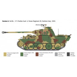 Char Panther Ausf.A 1/35 Italeri Italeri I270 - 4