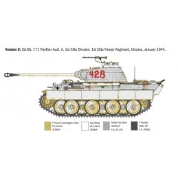 Char Panther Ausf.A 1/35 Italeri Italeri I270 - 6