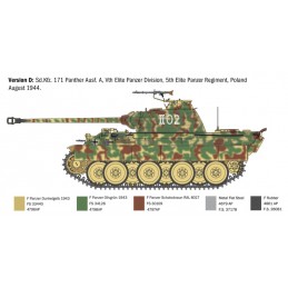 Char Panther Ausf.A 1/35 Italeri Italeri I270 - 7