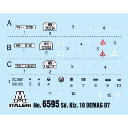 Vehicle Sd.Kfz.10 & Le.IG 18 & Servants 1/35 Italeri Italeri I6595 - 3