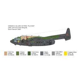 Aircraft AC-119K Stinger 1/72 Italeri Italeri I1468 - 6