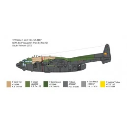 Aircraft AC-119K Stinger 1/72 Italeri Italeri I1468 - 7