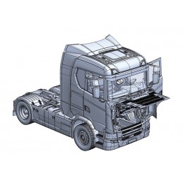 Camion Scania 770 4x2 Cabine Basse 1/24 Italeri Italeri I3961 - 9