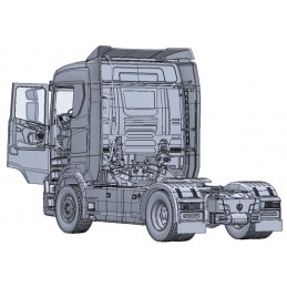 Maquette camion Scania 770 4x2 Cabine Basse Italeri 3961 - 1/24