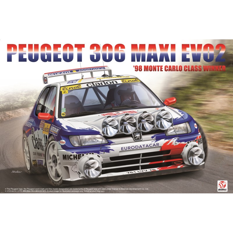 Peugeot 306 Maxi EVO2 1/24 Beemax  BX24026 - 1