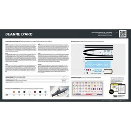 Boat Jeanne d'Arc 1/400 Heller Heller HEL-81034 - 3
