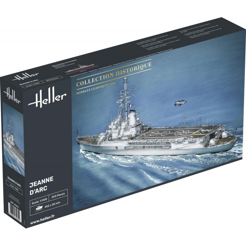 Bateau Jeanne d'Arc 1/400 Heller Heller HEL-81034 - 1