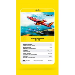 Fouga Magister CM 170 1/48 Heller Heller HEL-30510 - 5