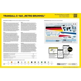 Aircraft Transall C-160 Retro Brummel 1/72 Heller Heller HEL-80358 - 3
