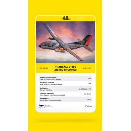 Aircraft Transall C-160 Retro Brummel 1/72 Heller Heller HEL-80358 - 5