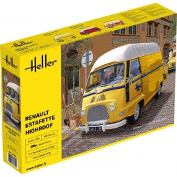 Renault Estafette Toit haut1/24 Heller Heller HEL-80740 - 1
