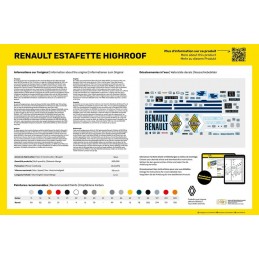 Renault Estafette Toit haut1/24 Heller Heller HEL-80740 - 2