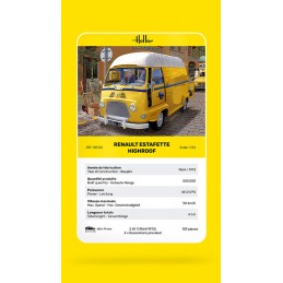 Renault Estafette Toit haut1/24 Heller Heller HEL-80740 - 4