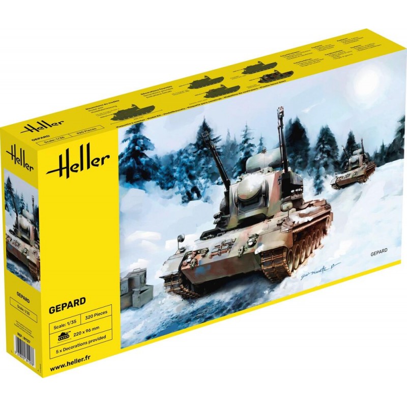Char Gepard 1/35 Heller Heller HEL-81127 - 1