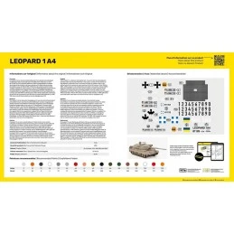 Leopard 1A4 1/35 Heller tank Heller HEL-81126 - 2