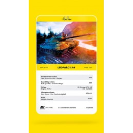 Leopard 1A4 1/35 Heller tank Heller HEL-81126 - 4