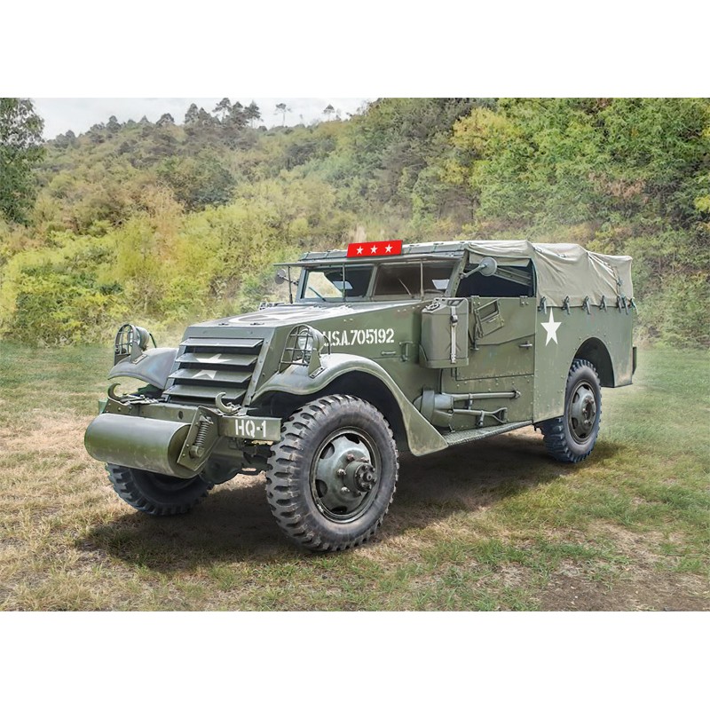 Véhicule militaire Scout Car M3A1 1/72 Italeri Italeri I7063 - 1