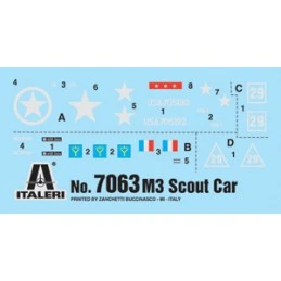 Véhicule militaire Scout Car M3A1 1/72 Italeri Italeri I7063 - 2
