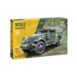 Véhicule militaire Scout Car M3A1 1/72 Italeri Italeri I7063 - 2