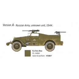 Véhicule militaire Scout Car M3A1 1/72 Italeri Italeri I7063 - 3