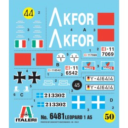 Char Leopard 1A5 1/35 Italeri Italeri I6481 - 2