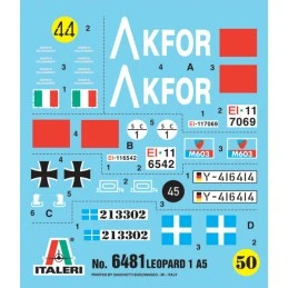 Char Leopard 1A5 1/35 Italeri Italeri I6481 - 2