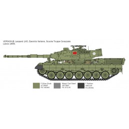 Leopard 1A5 1/35 Italeri tank Italeri I6481 - 4