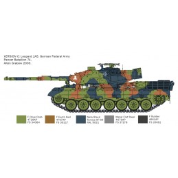 Leopard 1A5 1/35 Italeri tank Italeri I6481 - 5