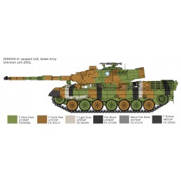 Char Leopard 1A5 1/35 Italeri Italeri I6481 - 6