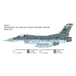 Avion F-16C Fighting Falcon 1/48 Italeri Italeri I2825 - 6