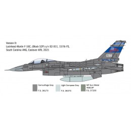 Avion F-16C Fighting Falcon 1/48 Italeri Italeri I2825 - 7