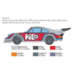 Porsche Carrera RSR Turbo 1/24 Italeri Italeri I3625 - 3