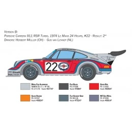 Porsche Carrera RSR Turbo 1/24 Italeri Italeri I3625 - 4
