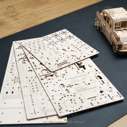Voiture volante Anglia Harry Potter Puzzle 3D bois UGEARS UGEARS UG-70173 - 5