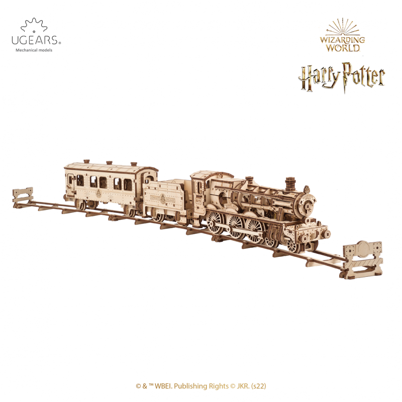 Train Le Poulard Express Harry Potter Puzzle 3D wood UGEARS UGEARS UG-70176 - 1