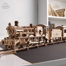 Train Le Poulard Express Harry Potter Puzzle 3D wood UGEARS UGEARS UG-70176 - 6