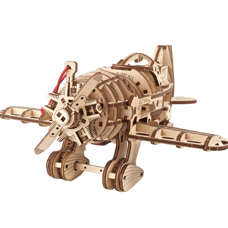 Avion Mad Hornet Puzzle 3D bois UGEARS UGEARS UG-70183 - 1
