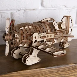 Airplane Mad Hornet Puzzle 3D wood UGEARS UGEARS UG-70183 - 8