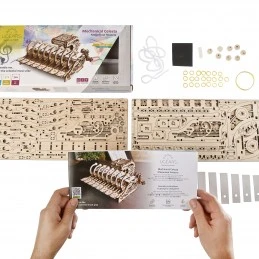 Piano Celesta Puzzle 3D wood UGEARS UGEARS UG-70178 - 10